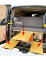 Kit bancs et table arrière